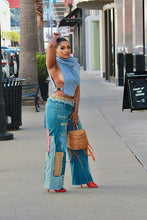 Load image into Gallery viewer, Patch Me Up Denim Bottoms