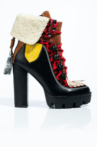 Rock With Me Multi Print Boot