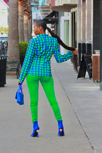 Load image into Gallery viewer, High Waist Stretch Skinny Jeans- Kelly Green